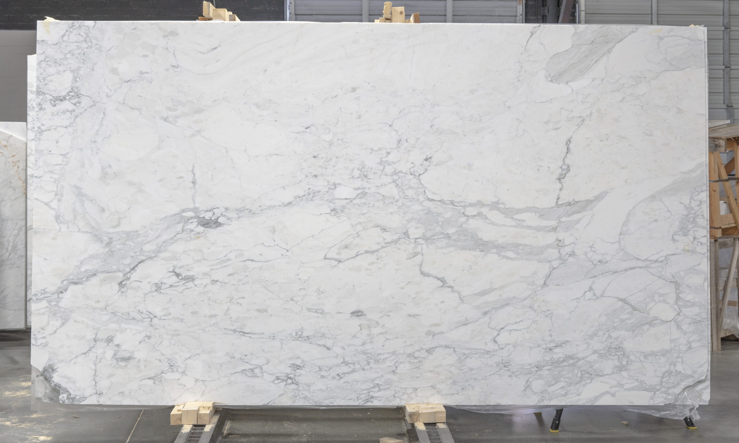 Calacatta Bianco Venato Block 0463 Mega Marble