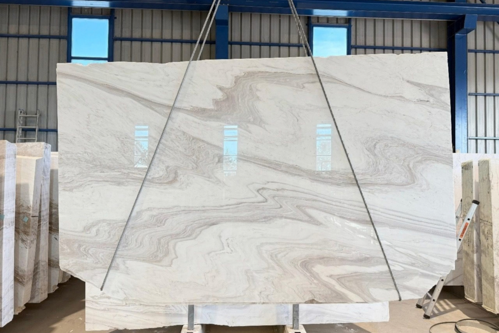 Fusion White Marble Slab